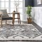 Nuloom Eilene Geometric Diamond Tasseled Area Rug 5ft x 8ft KKIO06A-508 - alternate 8
